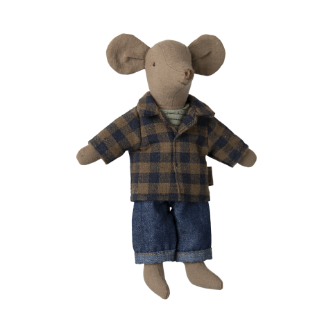 Dad Mouse - Light Brown