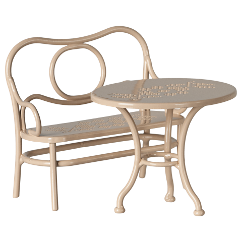 Cafe Set, Mouse - Pale Pink