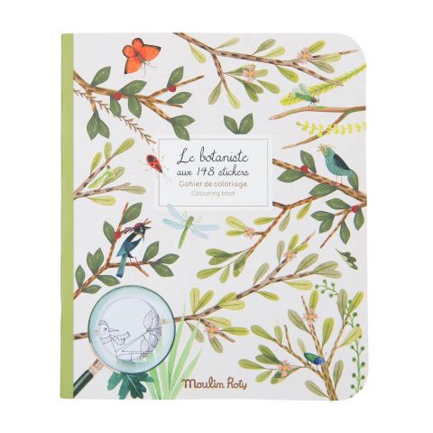 Colouring & Sticker Book - Botanical
