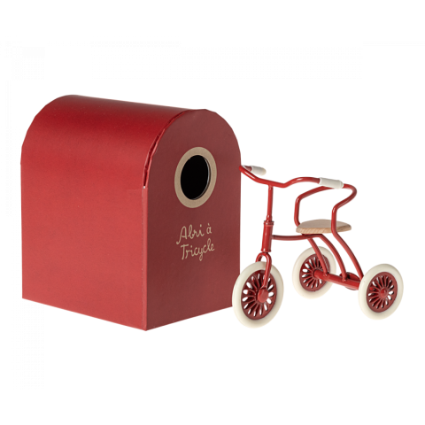 Abri a' Tricycle for Mouse - Red