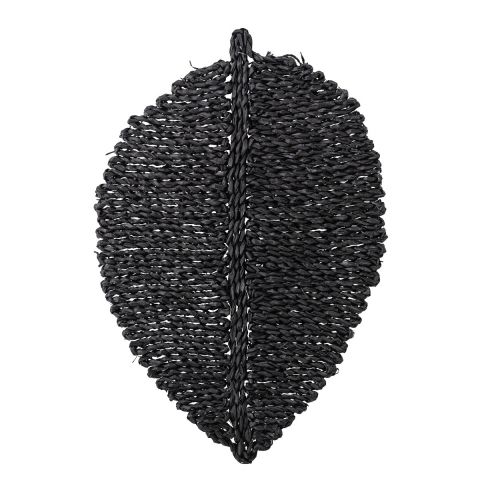 Leaf Seagrass Placemat - Black