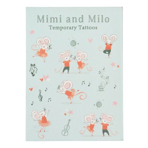 Mini And Milo Temporary Tattoos