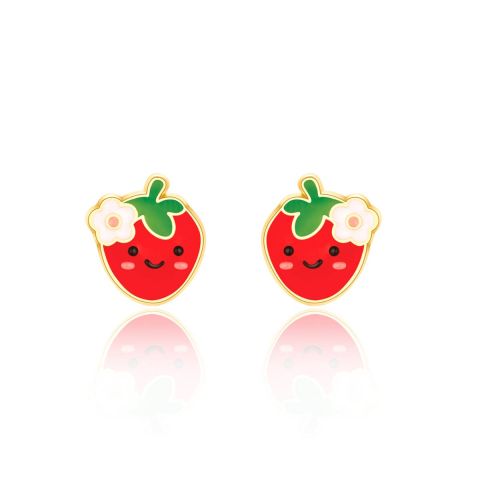 You're Berry Cute Stud Earrings