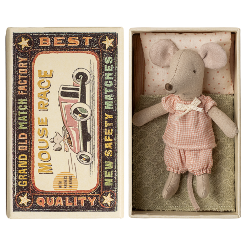 Little Sister in Matchbox with Magnetic Hands