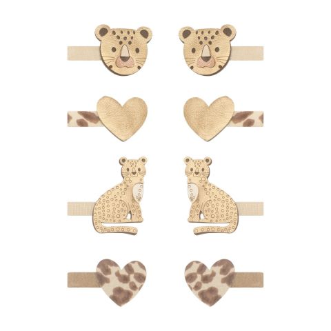 Larry Leopard Mini Clips
