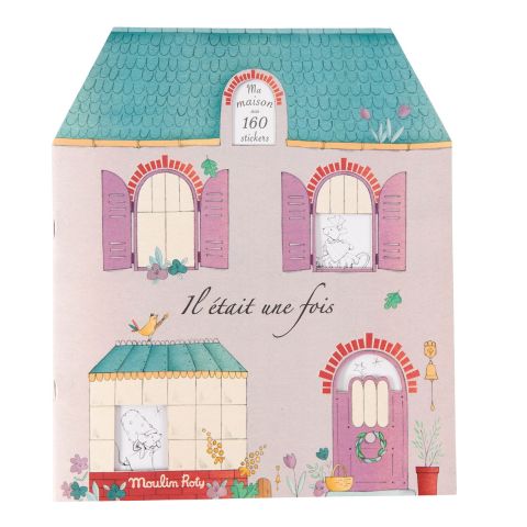 Colouring Book & Stickers - My House