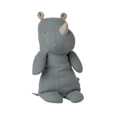 Safari Friends Rhino Medium - Dusty Blue