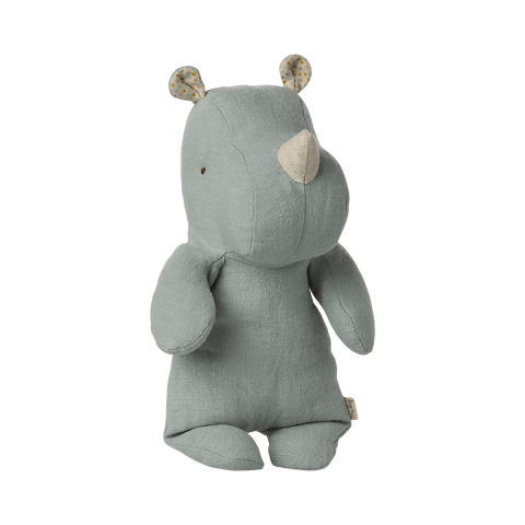 Safari Friends Rhino Small - Light Dusty Blue
