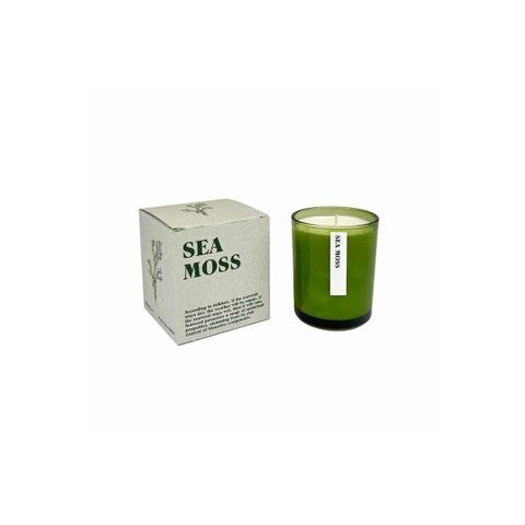 Green Botanical Candle - Sea Moss